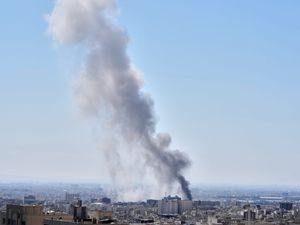 Supporting image for story: UK declines to say whether US-Israeli strikes on Iran are legal