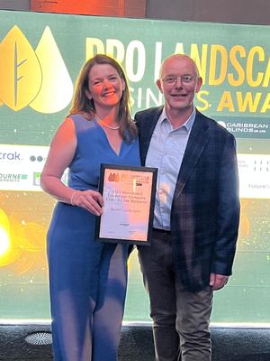 Paul and Sharon Butler, Directors of Butler Landscapes.