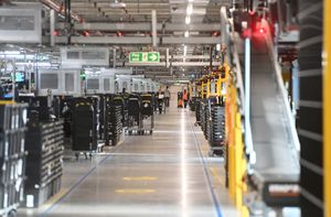 Amazon's vast fulfilment centre in Sutton Coldfield
