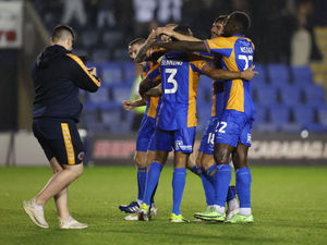 Supporting image for story: EFL Cup: Shrewsbury 3 Notts County 3 (4-3 on pens): Salop complete superb second half comeback