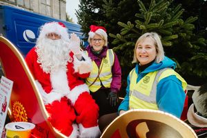 Santa Claus is coming to a town near you
