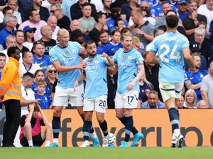 Supporting image for story: Man City start pursuit for fifth straight league title with victory at Chelsea