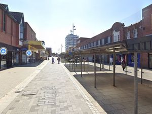 Supporting image for story: Two people checked over by ambulance staff after West Bromwich crash