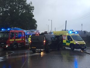 Supporting image for story: Two taken to hospital after Aldridge crash