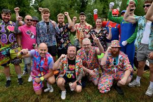 The Warriors brought the disco vibes to the River Severn