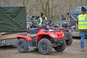 Quad bikes spotted at the filming site