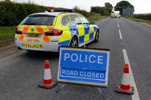 A coach crash with cars and a van on the A41