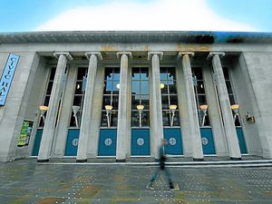 Supporting image for story: Wolverhampton's Civic and Wulfrun Halls work halted over fears foundations would be crushed