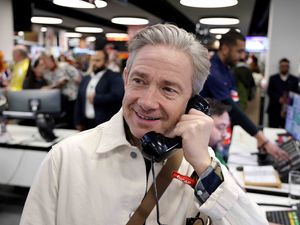 Supporting image for story: Martin Freeman, Jack Whitehall and Rachel Riley hit the phones for charity day