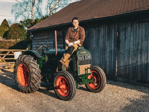 Supporting image for story: WWII ‘Dig for Victory’ tractor returns to battle this time for brain cancer