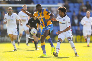 Shrewsbury Town's front men didn't link up with success against Bolton.