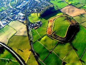 Supporting image for story: 'Mediocre and atrocious': Civic society objects to design of homes near Oswestry hillfort