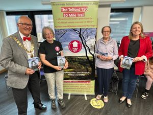 The speakers at the launch event, from left: Mayor of Wellington Reg Snell; Anne Suffolk, guidebook author; Marion Law and borough councillor Carolyn Healy