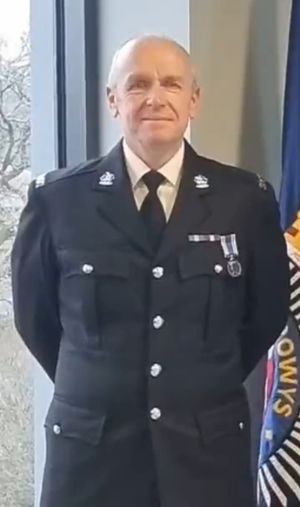 Police Constable Gareth Evans is a Roads Policing Officer based in Brecon and has worked for Dyfed-Powys Police for more than 24 years.