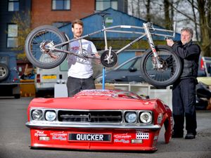 Supporting image for story: WATCH: On your bike! Speed demon aiming for records