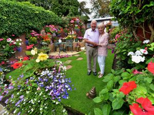 Supporting image for story: Garden delight for proud Donald