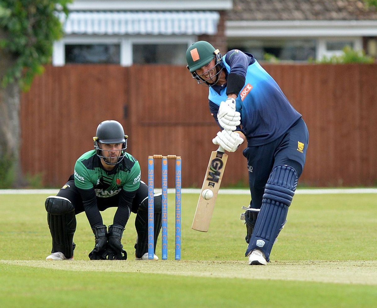 Shropshire through to the semi-final of the NCCA Trophy