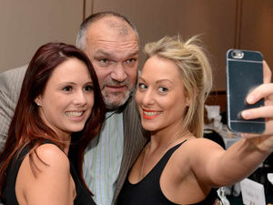 Supporting image for story: Razor Ruddock looks sharp at Brierley Hill bash