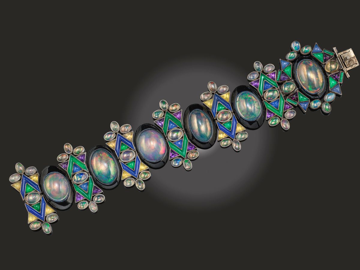 Bracelet by Scottish designer sells for almost three times estimate at auction