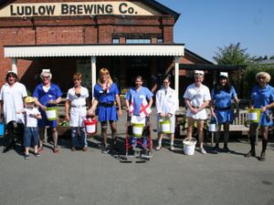 Supporting image for story: It's back! Ludlow Bed Push returns a year after row over men in drag