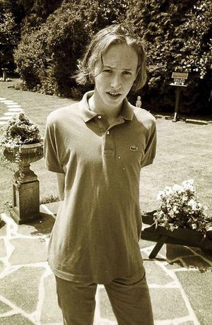 A younger Stuart Fisher