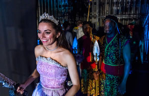 Behind the scenes of Peter Pan at Birmingham Hippodrome. Picture by Simon Hadley
