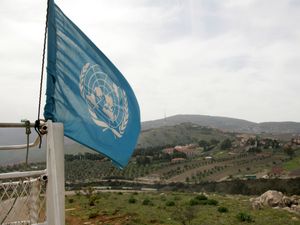 Supporting image for story: Israeli tank fired on peacekeeping mission tower in southern Lebanon, UN says