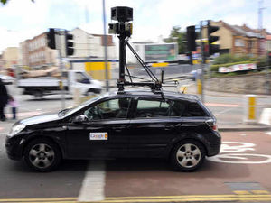 Supporting image for story: Google car has county mapped
