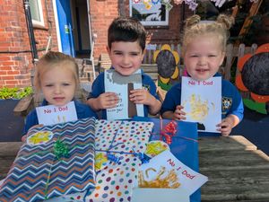 ing image for story: Fathers’ Day fun at Little Trinity Nursery