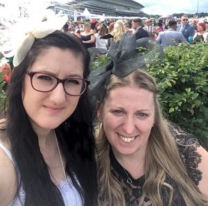 Vicky Kavanagh, right, with friend Rebecca Lockley who has organised the fundraiser