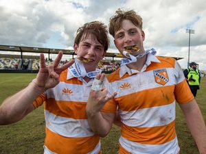 Supporting image for story: 'It's crazy!' - Shropshire rugby star helps American university go unbeaten and win national title
