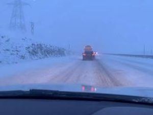 Supporting image for story: Watch: Son battles snow, ice and floods returning parents from Scotland to Shrewsbury