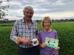 Supporting image for story: Couple’s tractor run fundraising tops £21,000 for Shropshire charity