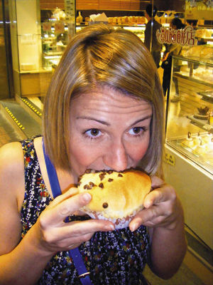 Always room for dessert – a custard bun in Hong Kong