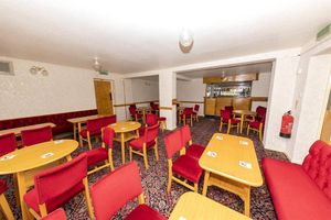 The facility includes a function area for ticket holders. Credit: Tom Giles & Co