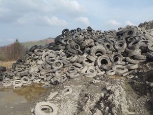 Supporting image for story: Mid Wales company ordered to pay nearly £70k over dumping of waste tyres