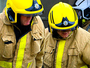 Supporting image for story: Car destroyed by fire in Whitchurch 