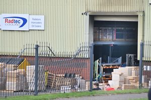 The fire had started on Wednesday morning and had led to roads being closed and businesses being evacuated