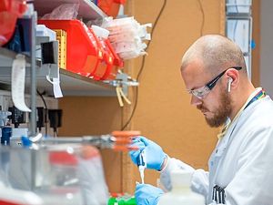 Supporting image for story: Shropshire scientist's pride at playing role in UK's vaccine development