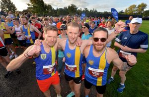 Shrewsbury Athletic Club: Paul Jones, Paul Aston and Jamie Carroll
