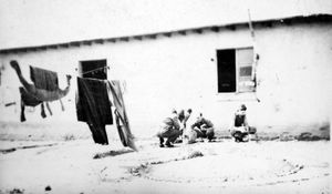 Photos of prison camp life were among John Shanks' memorabilia