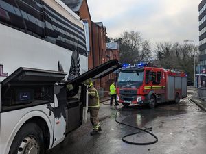 Supporting image for story: Coach fire causes delays for motorists in Halesowen 