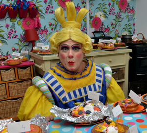 Panto star Brad Fitt