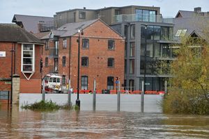 The barriers are up at Frankwell car park