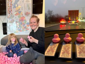 Supporting image for story: Mother with stage four cancer hopes to keep ‘memory alive’ through rubber ducks