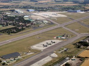 Supporting image for story: Security review launched after Pro-Palestinian activists break into RAF base