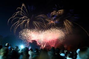Himley Park fireworks night.