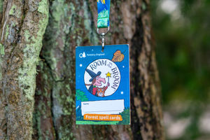 Room on the Broom lanyard.