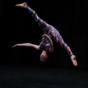 A performer at the Wenlock Olympian Society Live Arts Festival 2023