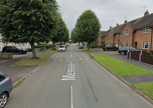 Police found items including drugs and cash after searching a passenger of a car in Merrivale Road, Stafford. Photo: Google
